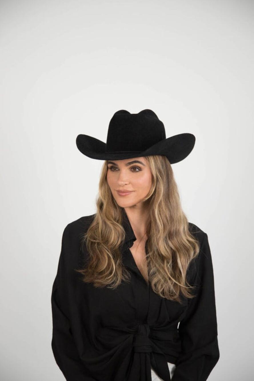 Gladys Tamez Millinery Classic Cowboy Western Hat Cowgirl Statement Party S